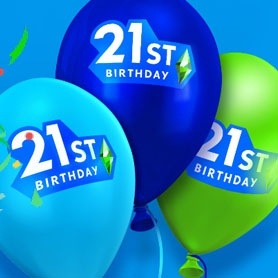 Les 21 cadeaux du 21ème anniversaire des Sims