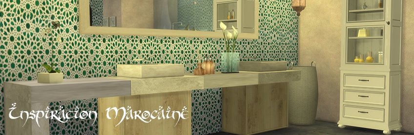 Sims 4 deco rustique cuisine kitchen chic moderne Cuisine inspiration Marocaine