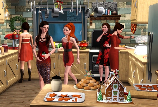 2  article joyeux noel sims artists equipe admins cuisine dinde