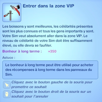 accès vip