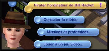 21 sims 3 ambition enqueteur interaction pirater ordinateur