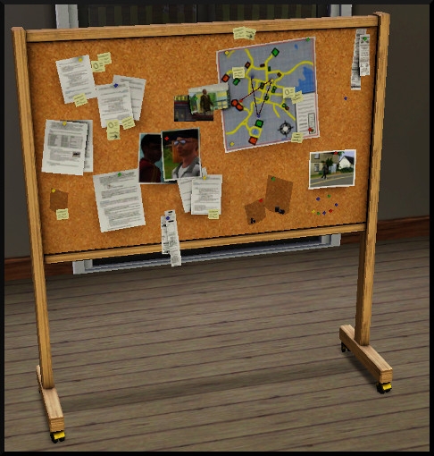 60 sims 3 ambition enqueteur tableau affaires