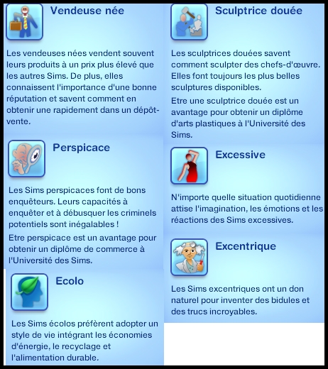 traits de caractère ambition