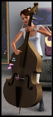 sims 3 add on acces vip musique contrebasse piano batterie groupe