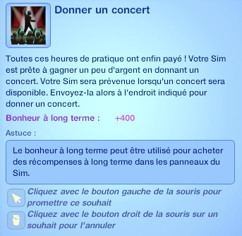 sims 3 add on acces vip musique contrebasse piano batterie groupe