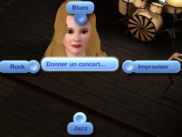 sims 3 add on acces vip musique contrebasse piano batterie groupe