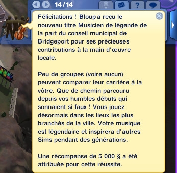 sims 3 add on acces vip musique contrebasse piano batterie groupe