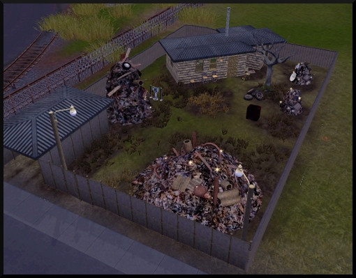 21 sims 3 ambition sculpture debris casse