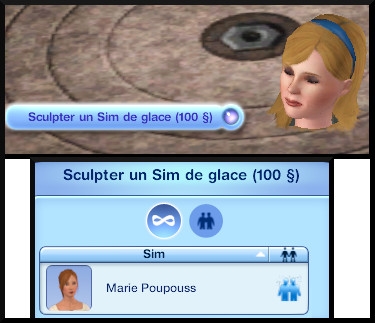 30 sims 3 ambition sculpture interactions sim glace