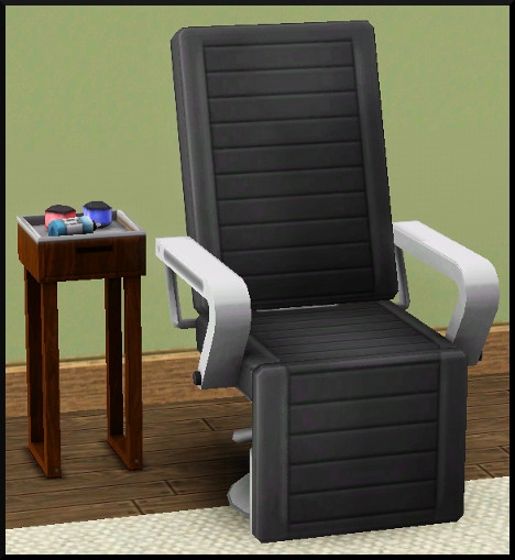 2 sims 3 ambition carriere styliste tatoueur chaise tatouage