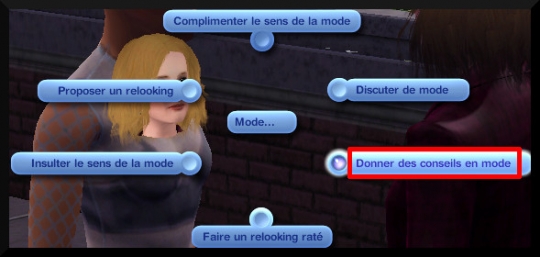 41 sims 3 ambition carriere styliste tatoueur interaction niveau 6 conseil mode