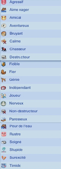 creation animaux
