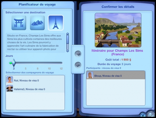 destination france