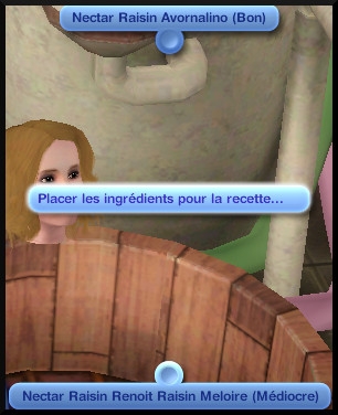 31sims 3 destination aventure fabrication nectar recette enregistree