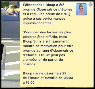 6 sims 3 en route vers le futur carriere astronome observateur etoile