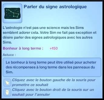 14 sims 3 en route vers le futur carriere astronome parler du signe astrologique