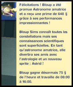 15 sims 3 en route vers le futur carriere astronome astronome amatrice