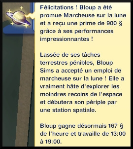 20 sims 3 en route vers le futur carriere astronome marcheuse sur la lune