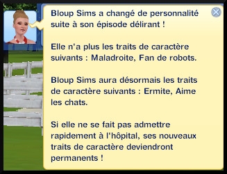 13 sims 3 en route vers le futur nouveautes instable changement trait caractere