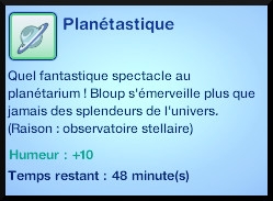 50 sims 3 en route vers le futur nouveautes observatoire mercrure stellaire moodlet planetarium