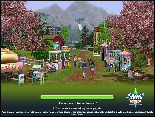 83 sims 3 en route vers le futur nouveautes ecran chargement interactif jeu