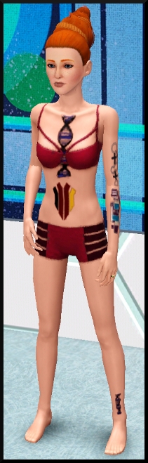 16 sims 3 en route vers le futur CAS objets vetements tatouages