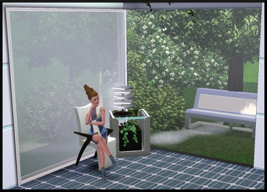 19 sims 3 en route vers le futur CAS objets fenetre plantes banc