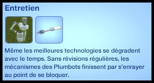 7 sims 3 en route vers le futur plumbot entretien