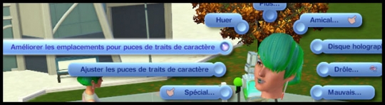 17 sims 3 en route vers le futur plumbot interaction ajuster les puces de caractere