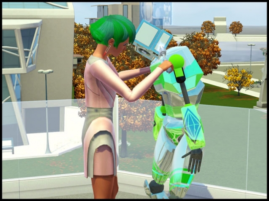 19 sims 3 en route vers le futur plumbot ajustement puces