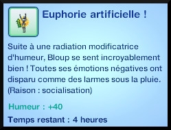 26 sims 3 en route vers le futur plumbot ajusteur humeur moodlet euphorie artificielle