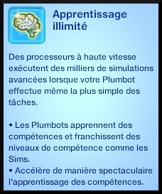 27 sims 3 en route vers le futur plumbot puce apprentissage illimité