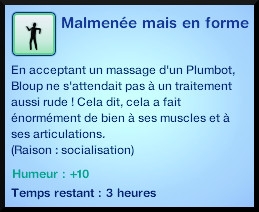 46 sims 3 en route vers le futur plumbot ajusteur humeur moodlet massage