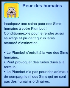 60 sims 3 en route vers le futur plumbot puce peur des humains