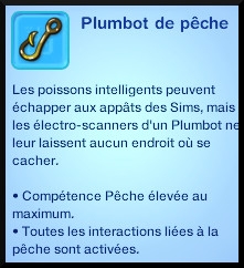 66 sims 3 en route vers le futur plumbot puce plumbot de peche