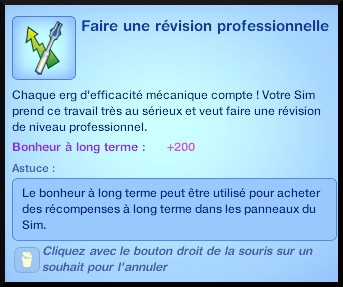 17 sims 3 en route vers le futur competition robot carriere stade robot souhait faire revision professionnelle