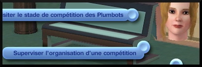 23 sims 3 en route vers le futur competition robot carriere stade robot interaction superviser organisation competition