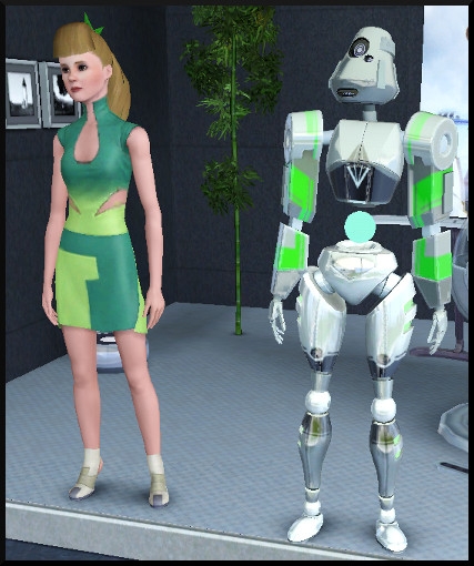 25 sims 3 en route vers le futur competition robot carriere stade robot plumbot sim