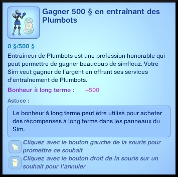 31 sims 3 en route vers le futur competition robot carriere stade robot souhait gagner argent entrainement