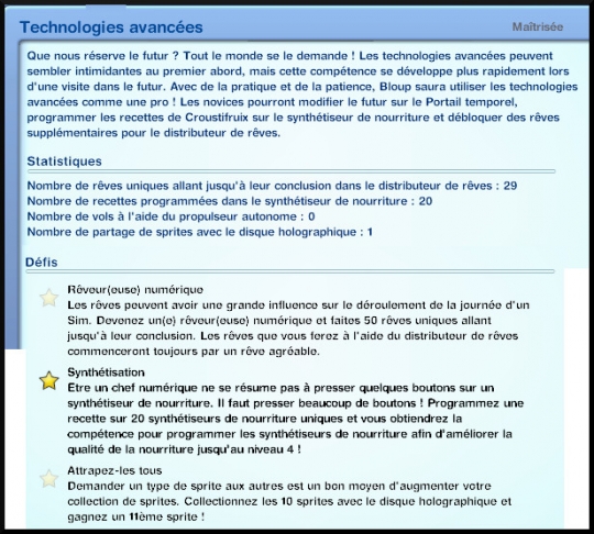 10 sims 3 en route vers le futur competence technologies avancees journal competence