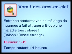 86 sims 3 en route vers le futur voyager dans le futur futur utopique moodlet rosée arc en ciel vomit des arcs en ciel