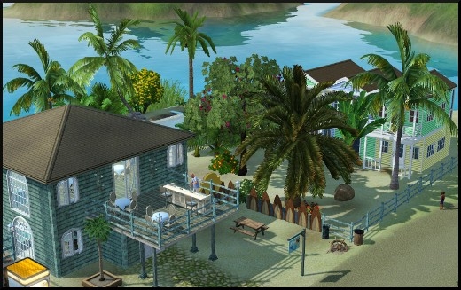 sims 3 add on ile de reve complexes hoteliers