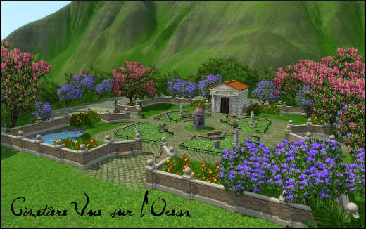 sims 3 ile de reve isla paradiso cimetiere vue sur l ocean