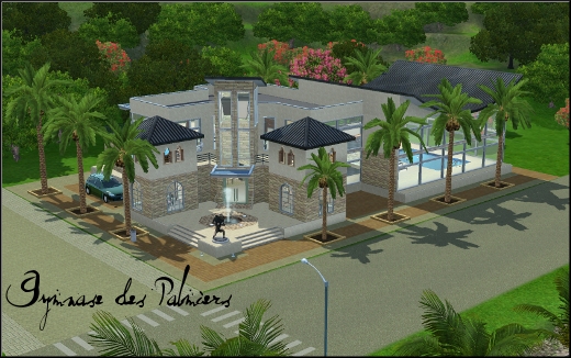 sims 3 ile de reve isla paradiso gymnase des palmiers