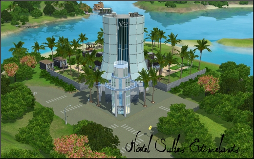 sims 3 ile de reve isla paradiso hotel sables etincelants