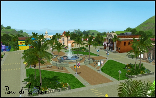 sims 3 ile de reve isla paradiso parc de la place