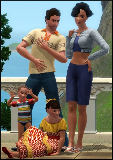 sims 3 ile de reve isla paradiso famille ichtaca