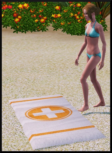 sims 3 ile de reve maitre nageur profession