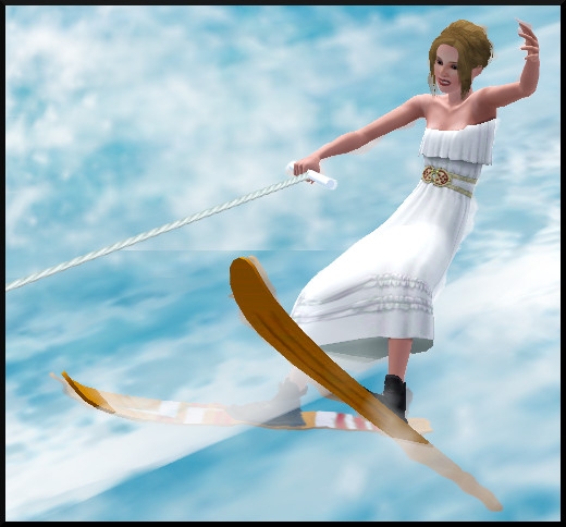 Sims 3 ile de reve nouveautes add on ski nautique