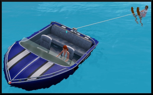 Sims 3 ile de reve nouveautes add on ski nautique